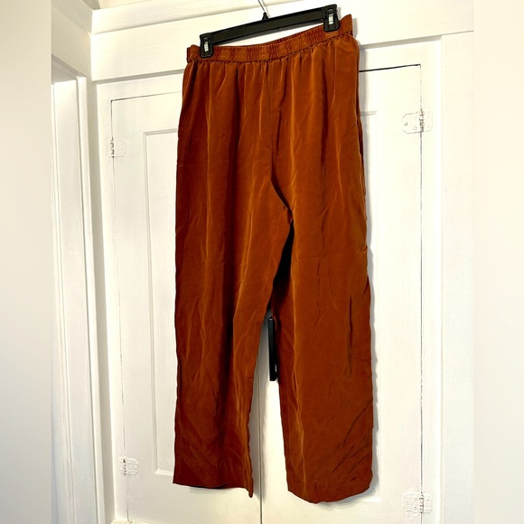 Madison Studio Pants - Vintage, 100% silk high-waisted pants